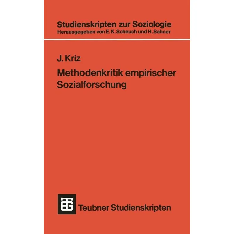 Methodenkritik empirischer Sozialforschung