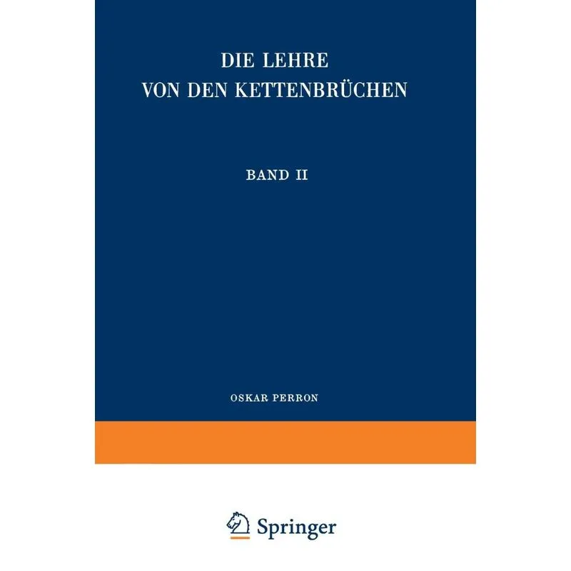 Die Lehre Von Den Kettenbruchen