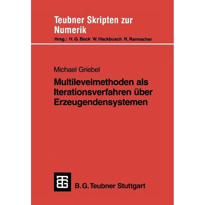 Multilevelmethoden als Iterationsverfahren über Erzeugenden