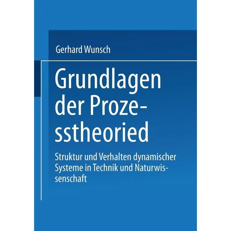 Grundlagen Der Prozesstheorie