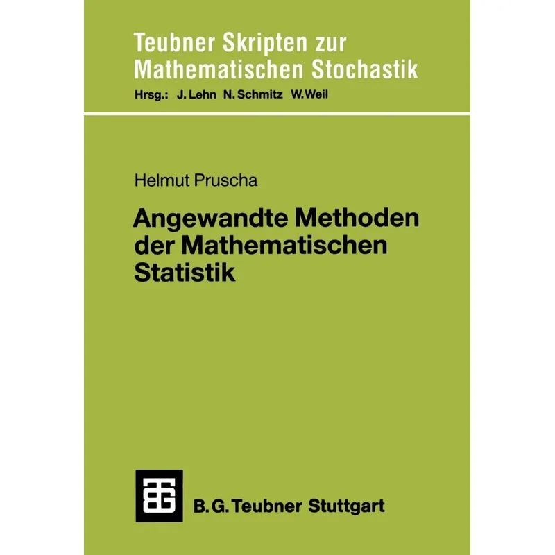 Angewandte Methoden Der Mathematischen Statistik