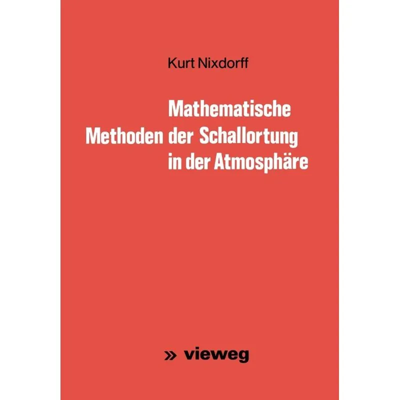 Mathematische Methoden der Schallortung in der Atmosphäre