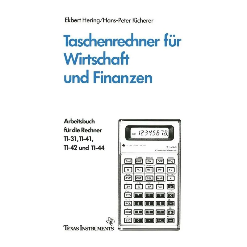 Taschenrechner für Wirtschaft und Finanzen