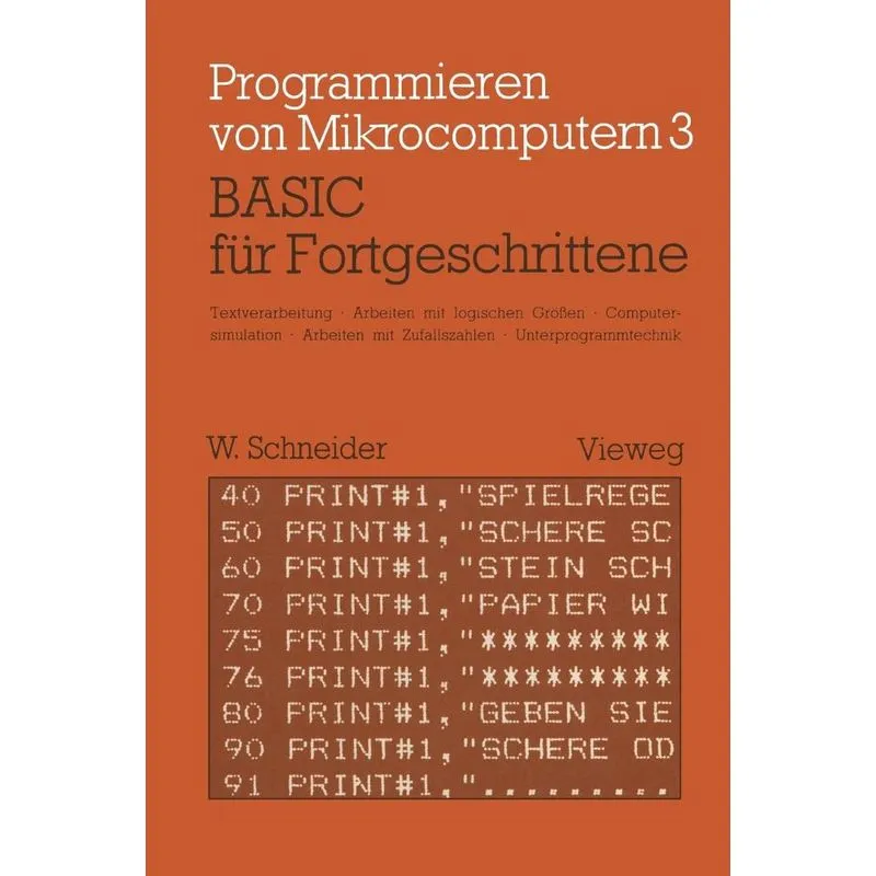 BASIC für Fortgeschrittene