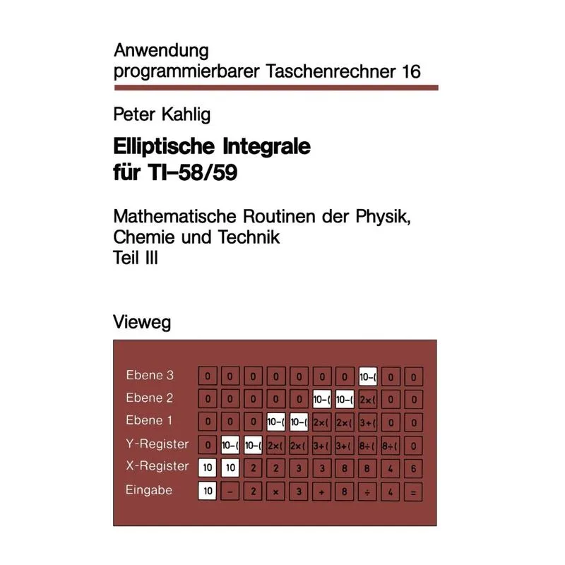 Elliptische Integrale für TI-58/59
