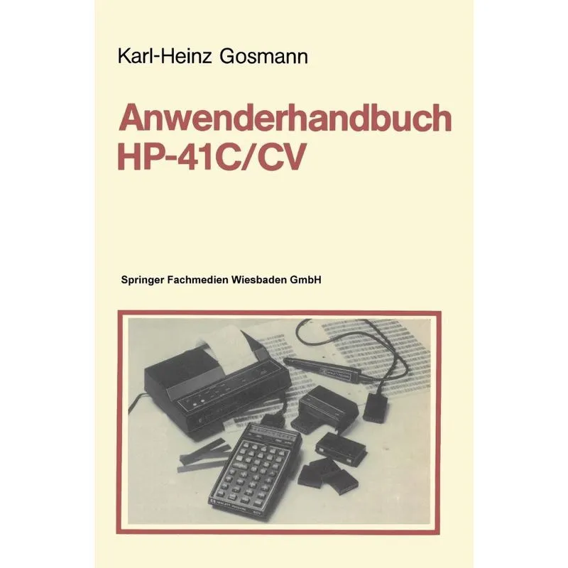 Anwenderhandbuch HP-41 c/cv