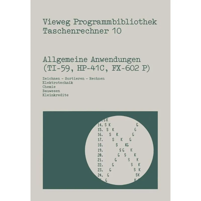 Allgemeine Anwendungen (TI-59, HP-41 c, FX-602 p)