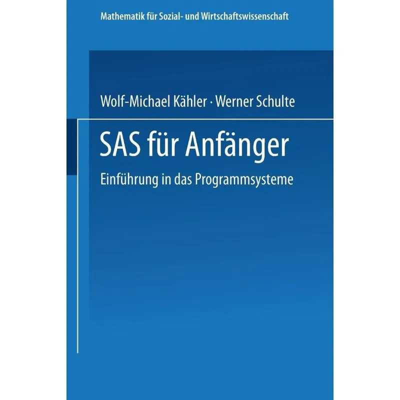SAS für Anfänger