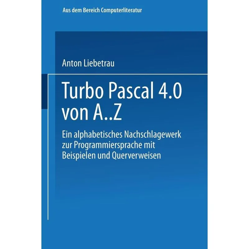 Turbo Pascal 4.0 von A. Z