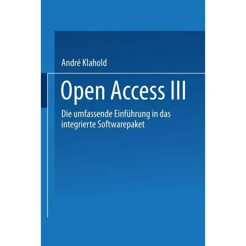 Open Access III