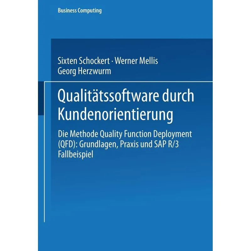 Qualitatssoftware Durch Kundenorientierung