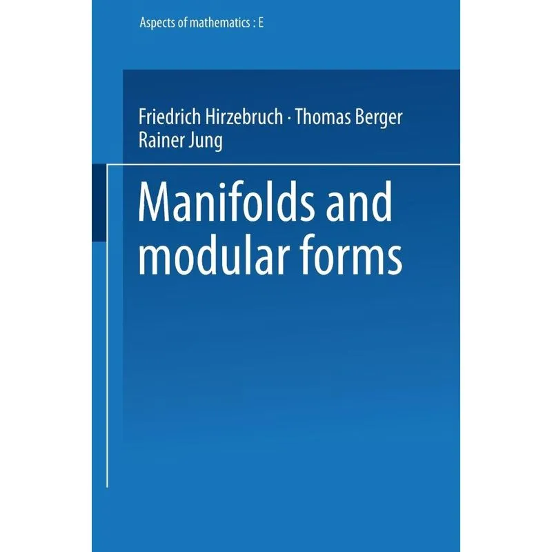 Manifolds And Modular Forms