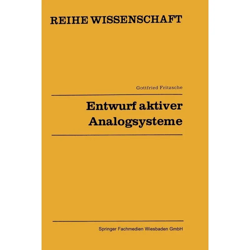 Entwurf aktiver Analogsysteme
