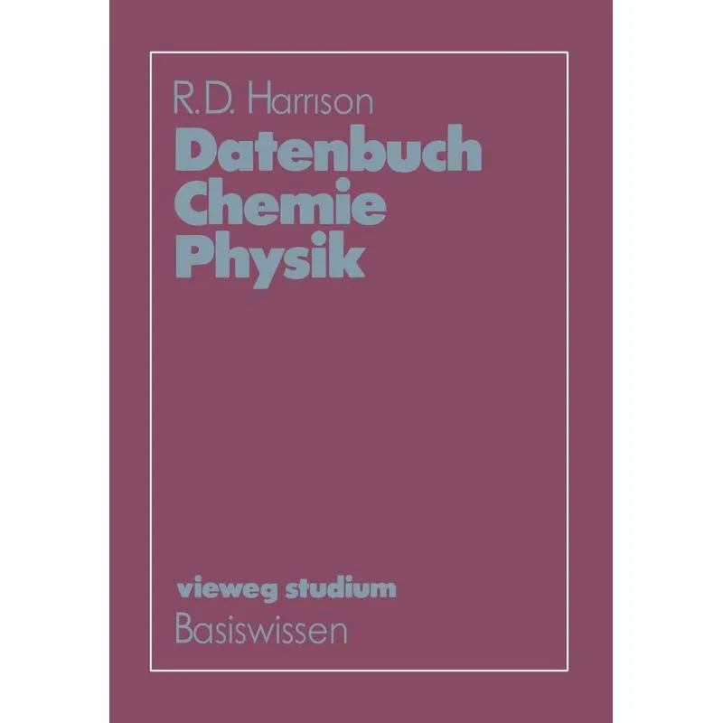 Datenbuch Chemie Physik
