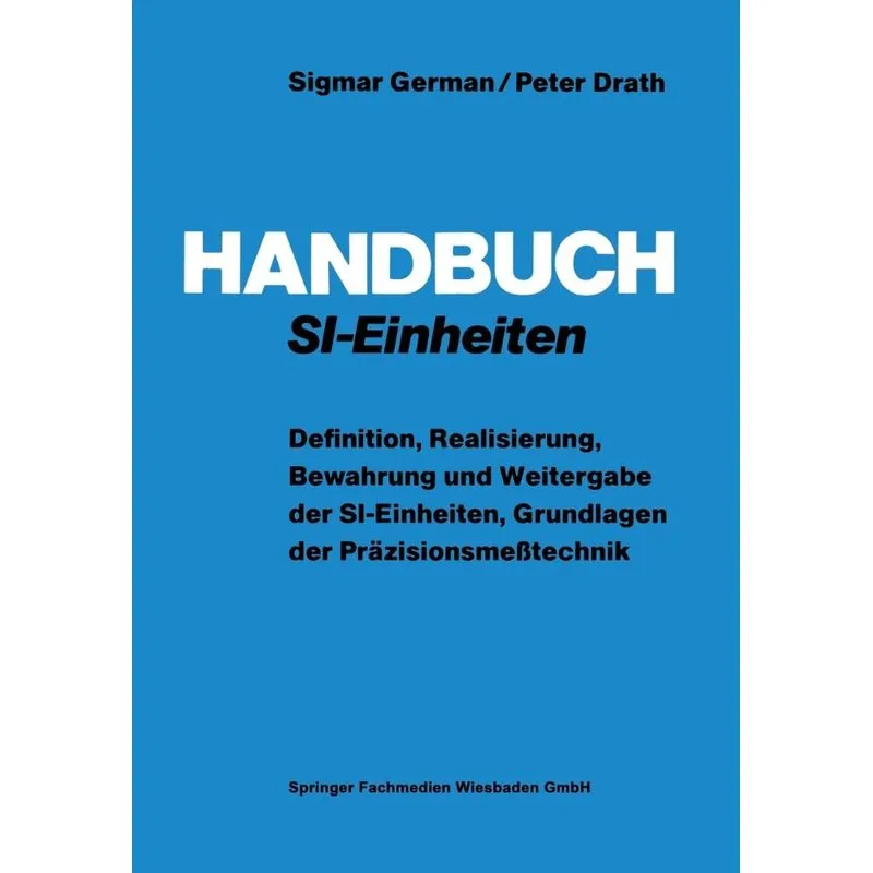 Handbuch SI-Einheiten