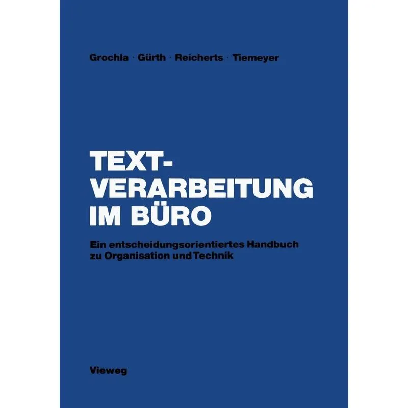 Textverarbeitung im Büro