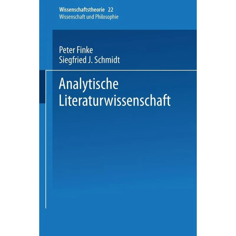 Analytische Literaturwissenschaft
