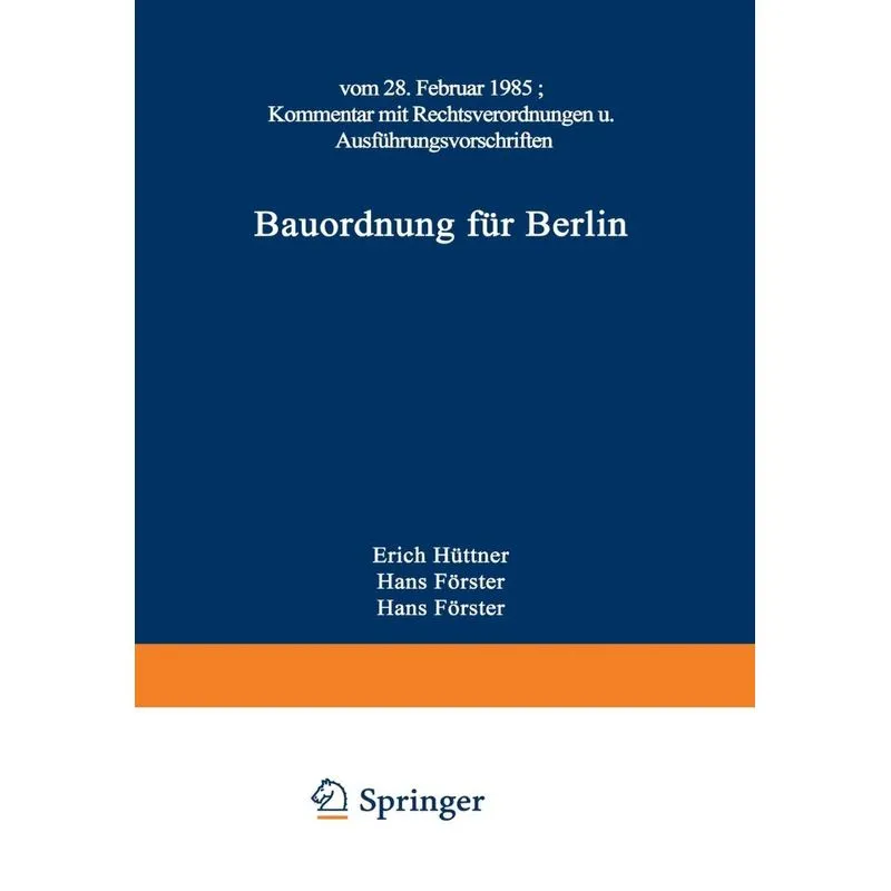 Bauordnung Fur Berlin