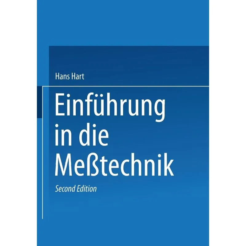 Einfuhrung in Die Messtechnik