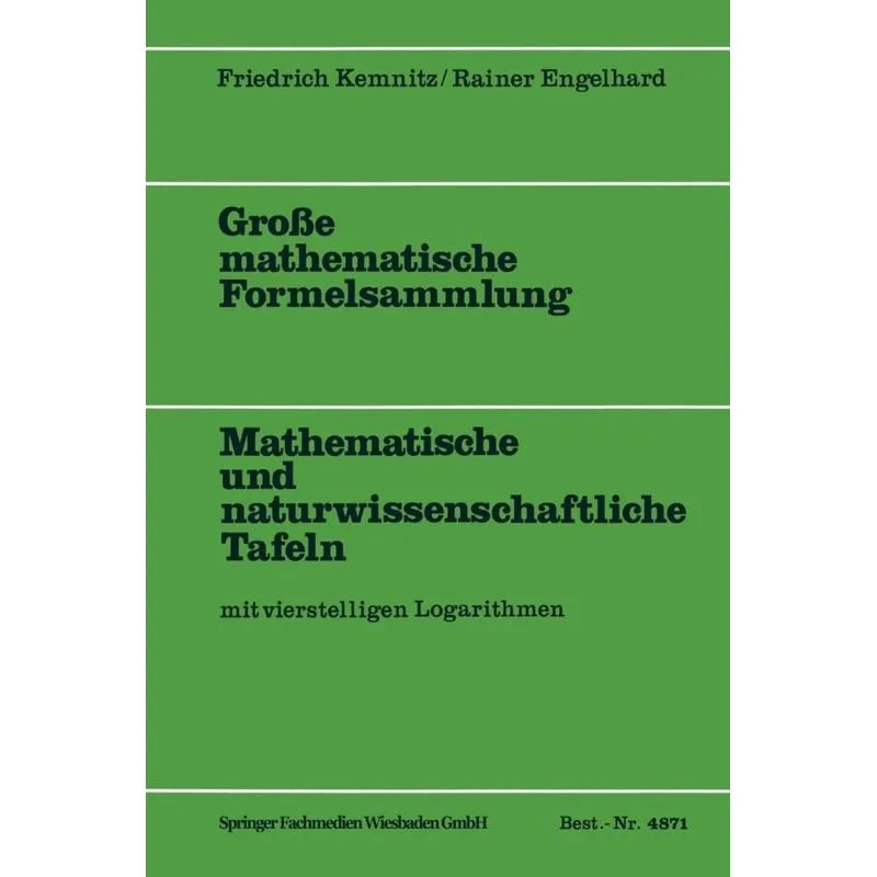 Große mathematische Formelsammlung