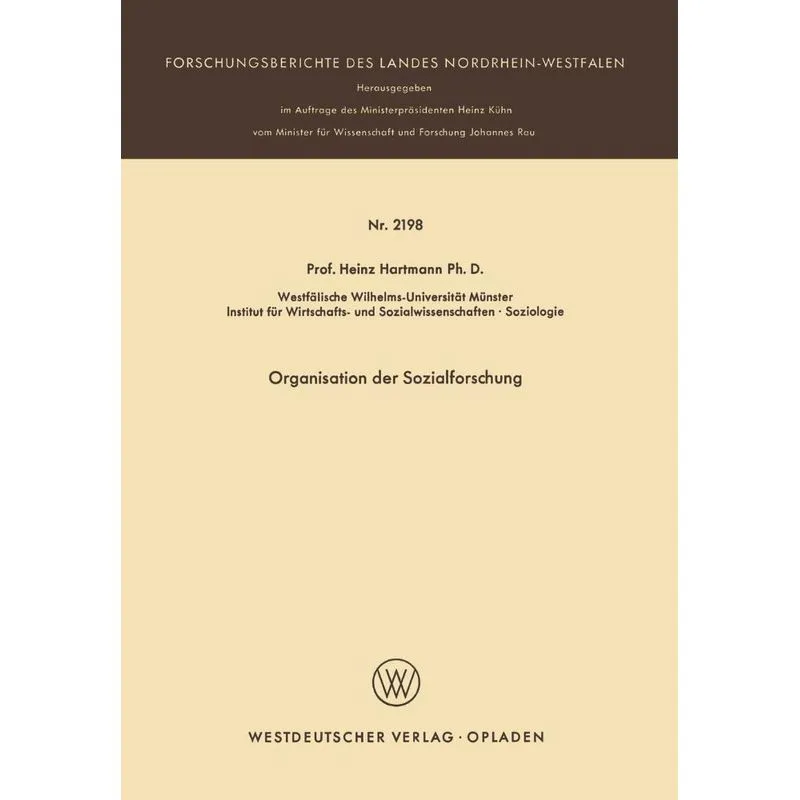 Organisation der Sozialforschung