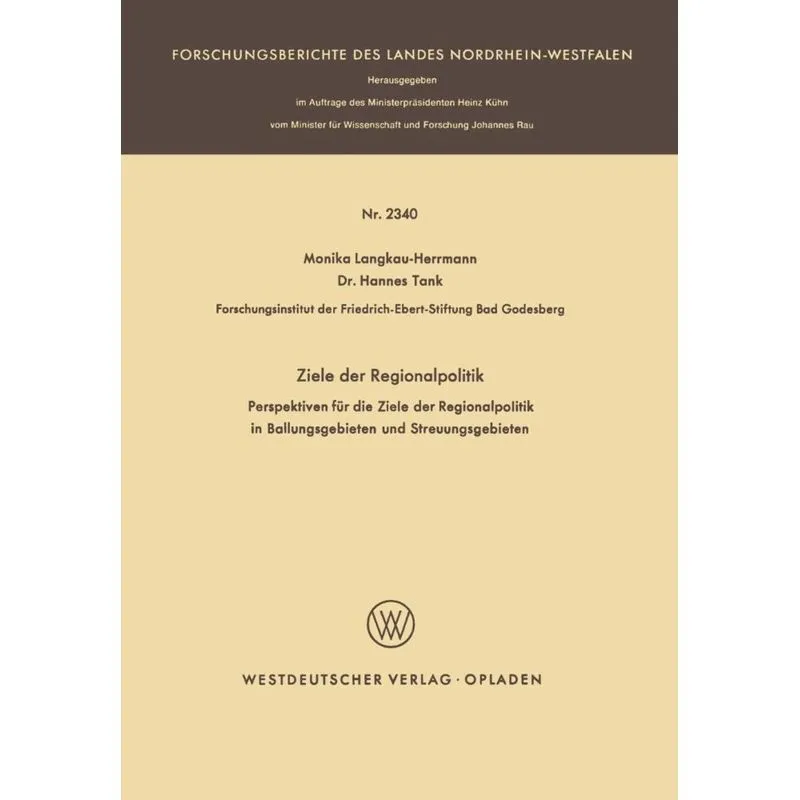Ziele der Regionalpolitik
