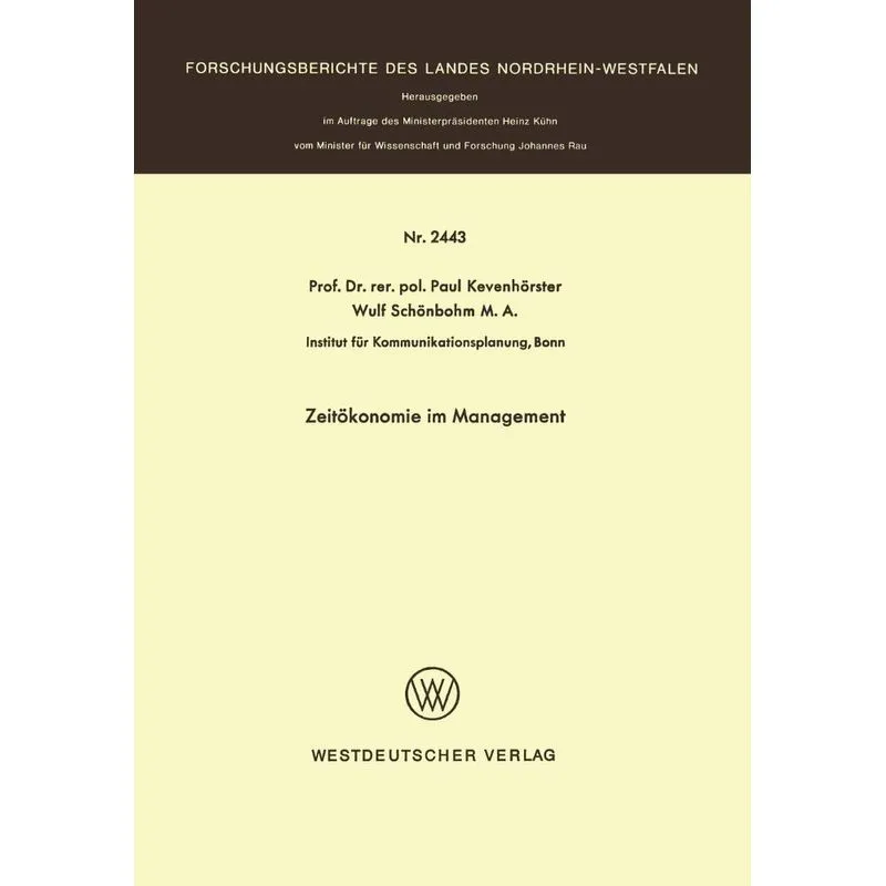 Zeitökonomie im Management