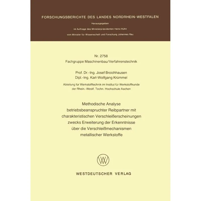 Methodische Analyse betriebsbeanspruchter Reibpartner mit c