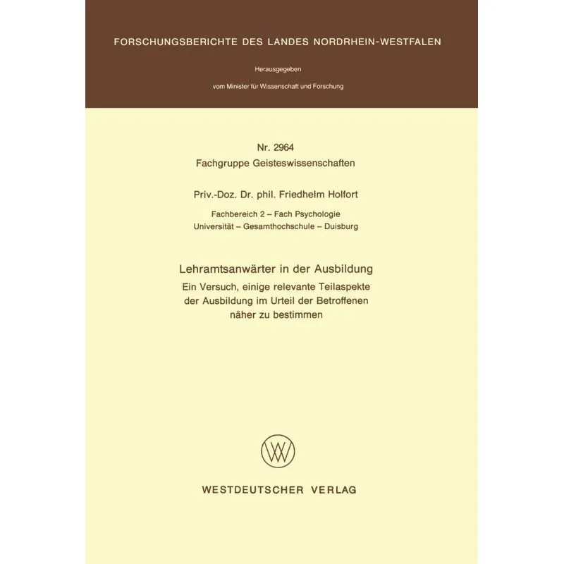 Lehramtsanwärter in der Ausbildung