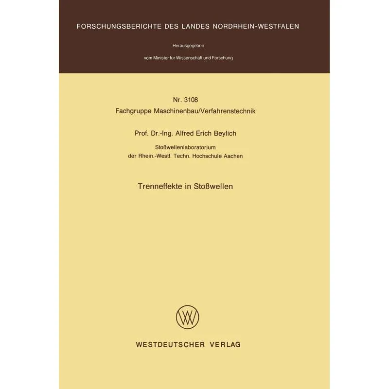 Trenneffekte in Stoßwellen