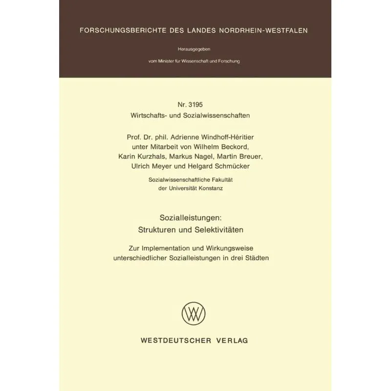 Sozialleistungen