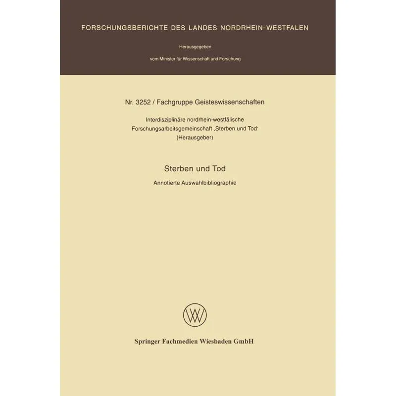 Sterben und Tod