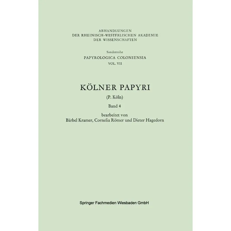 Kolner Papyri
