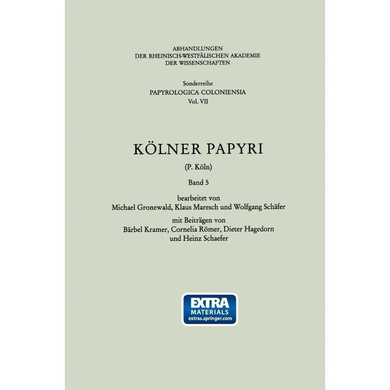 Kolner Papyri (P. Koln)