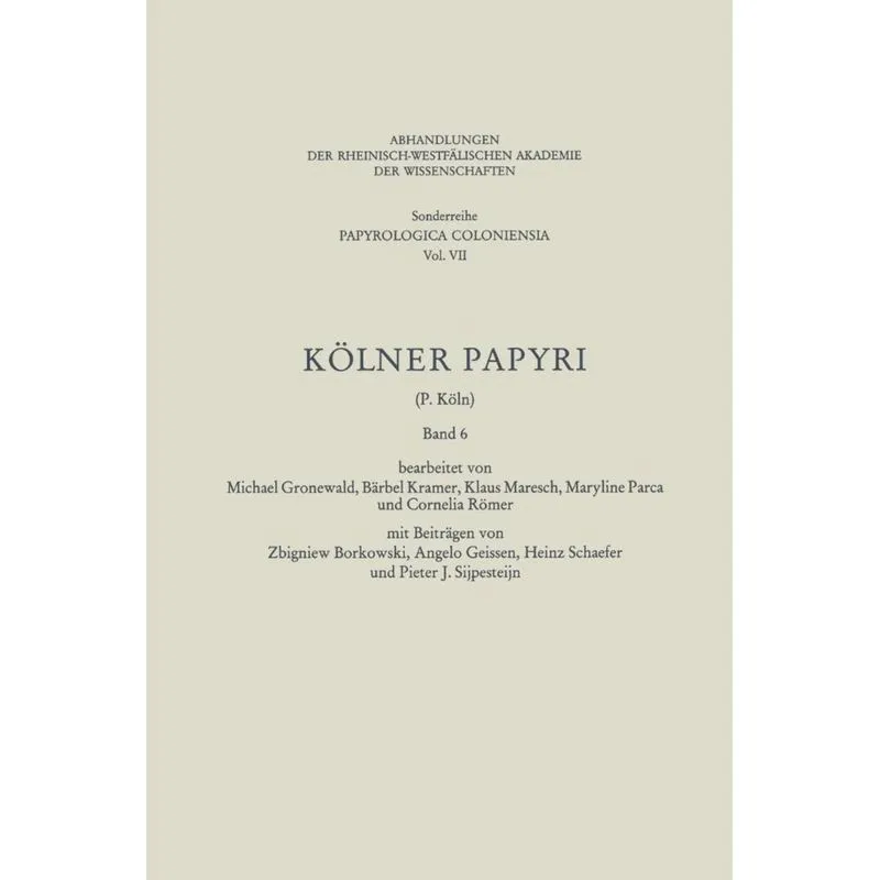 Kölner Papyri