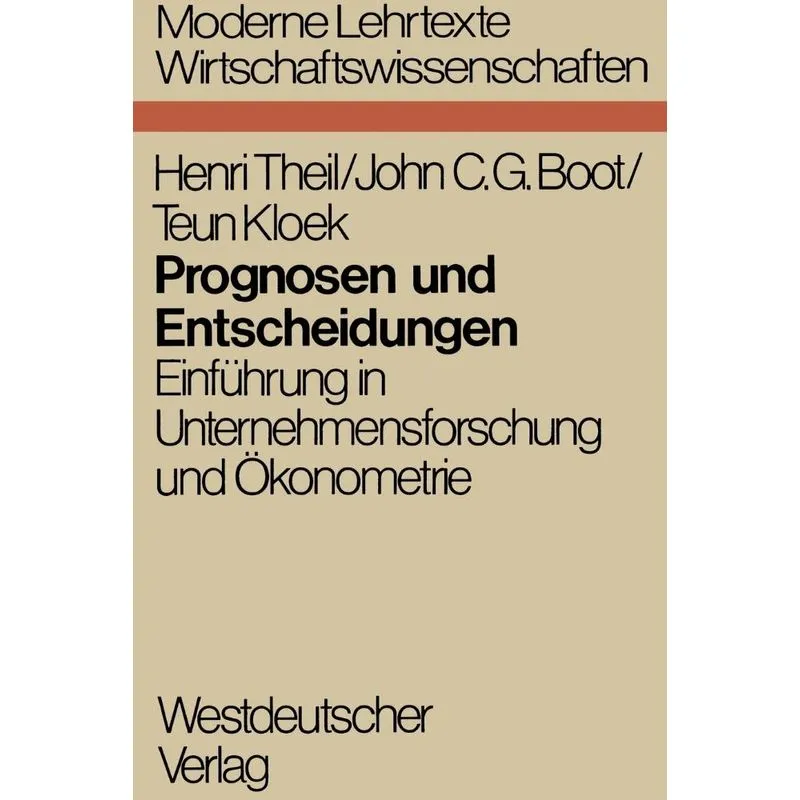 Prognosen und Entscheidungen