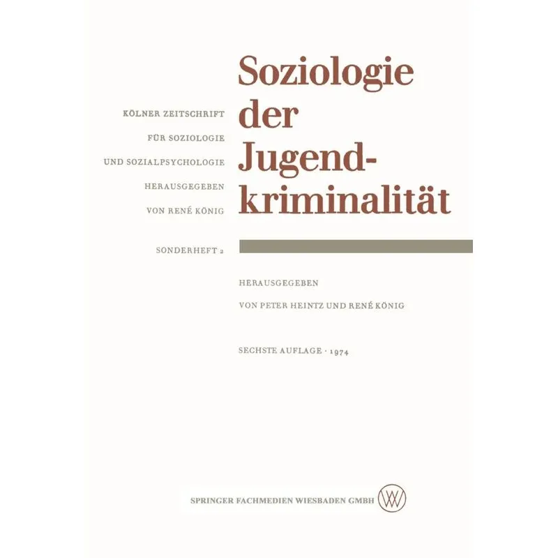 Soziologie Der Jugendkriminalitat
