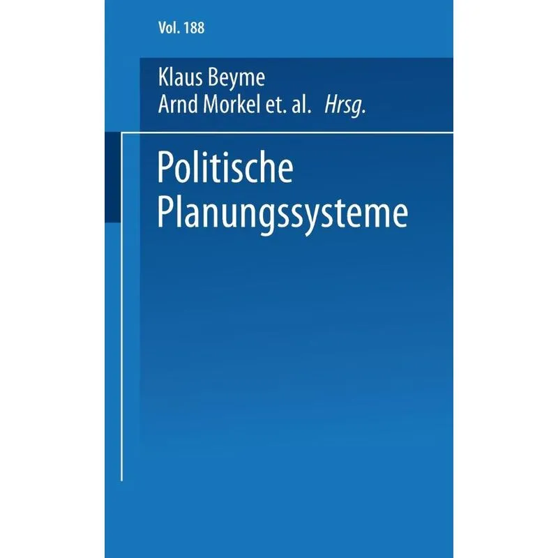 Politische Planungssysteme