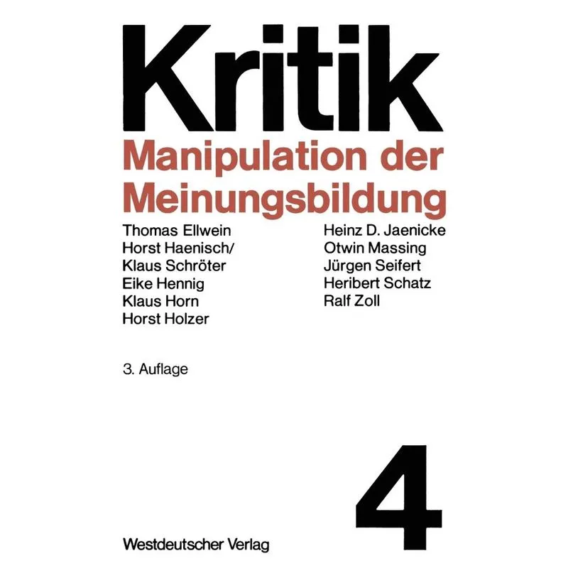 Manipulation der Meinungsbildung