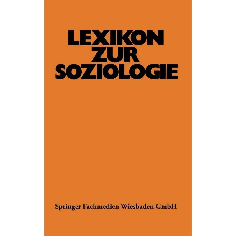 Lexikon zur Soziologie