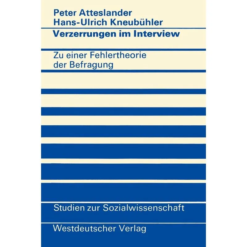 Verzerrungen im Interview