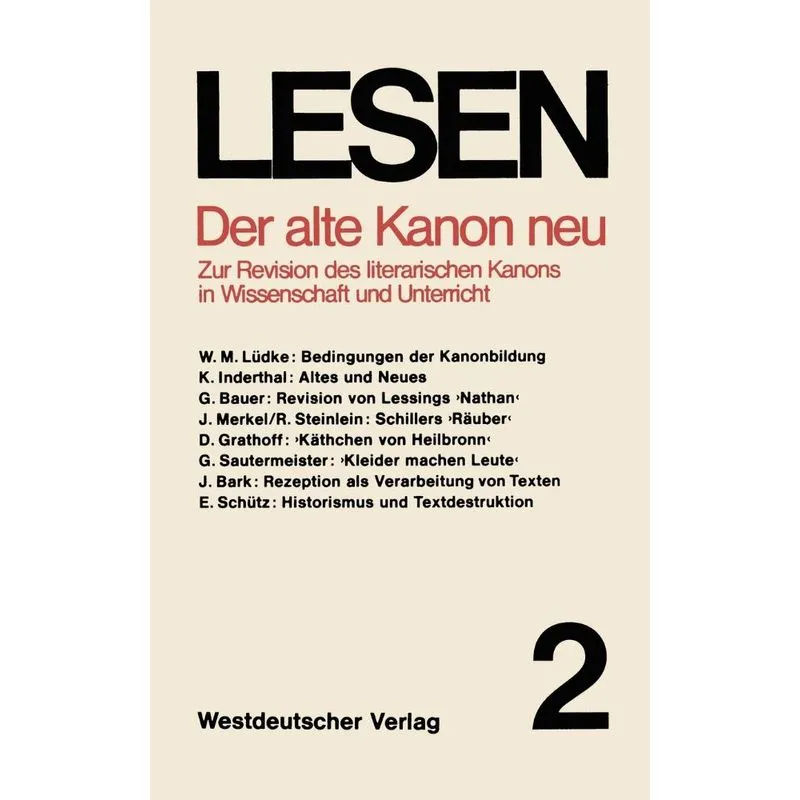 Der Alte Kanon Neu