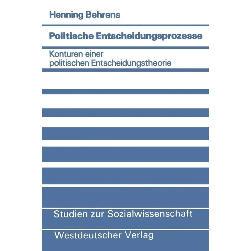 Politische Entscheidungsprozesse