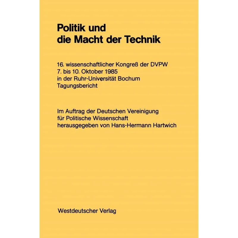 Politik und die Macht der Technik