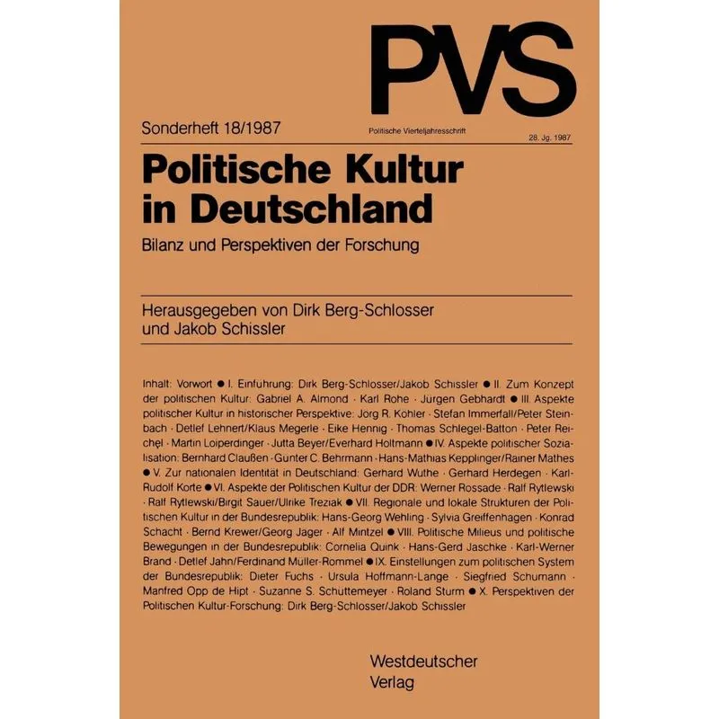 Politische Kultur in Deutschland