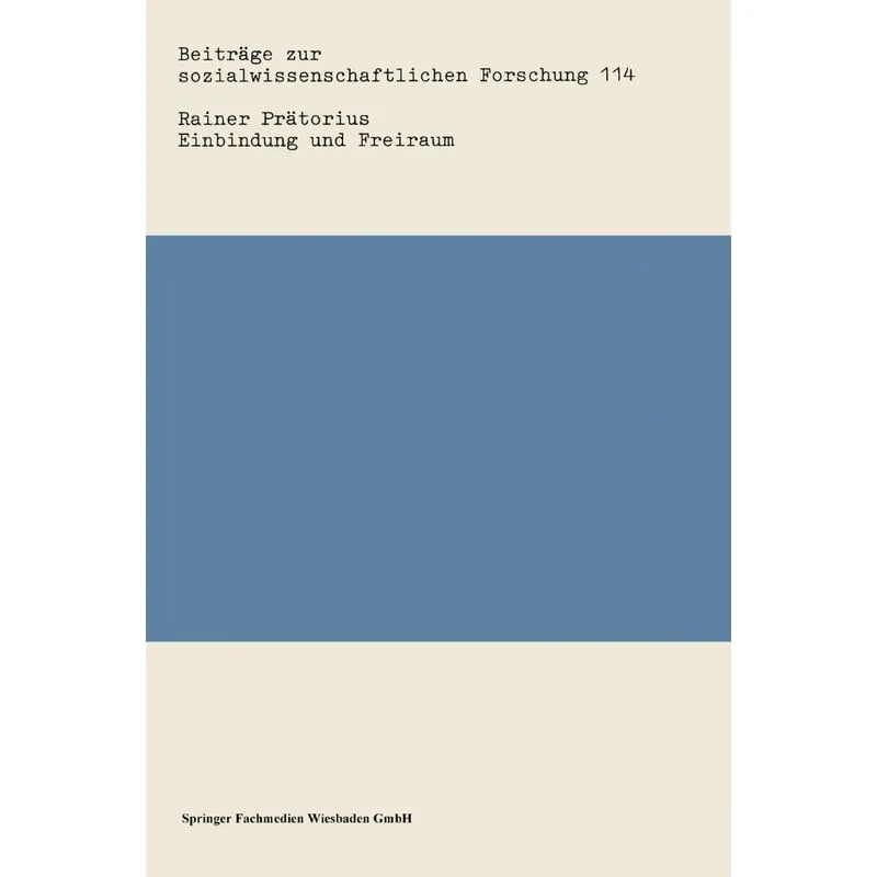 Einbindung und Freiraum