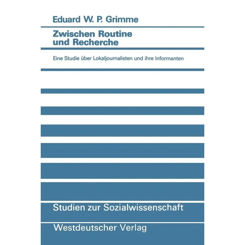 Zwischen Routine und Recherche