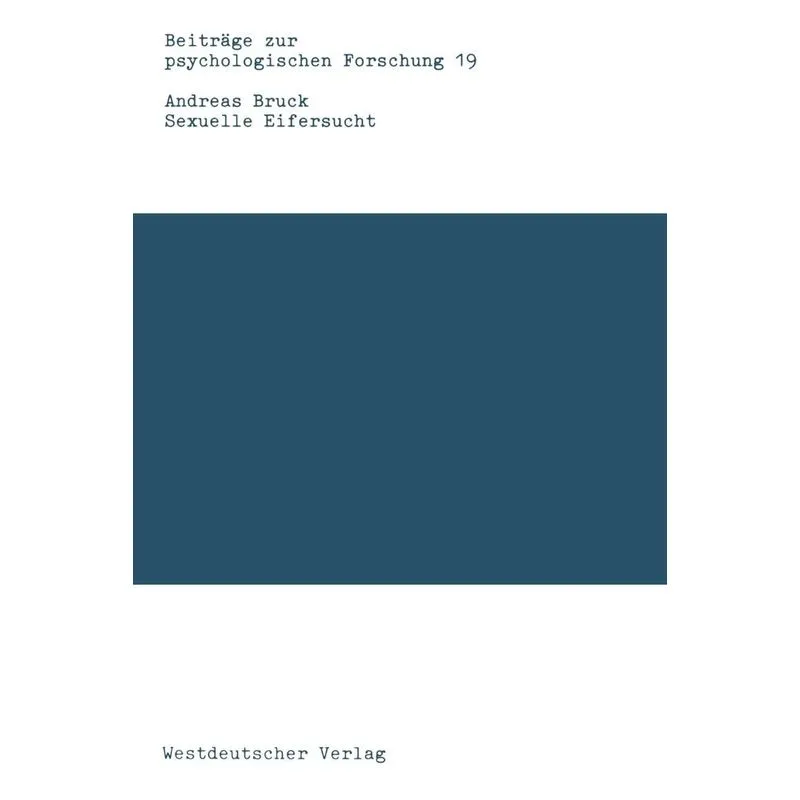 Sexuelle Eifersucht