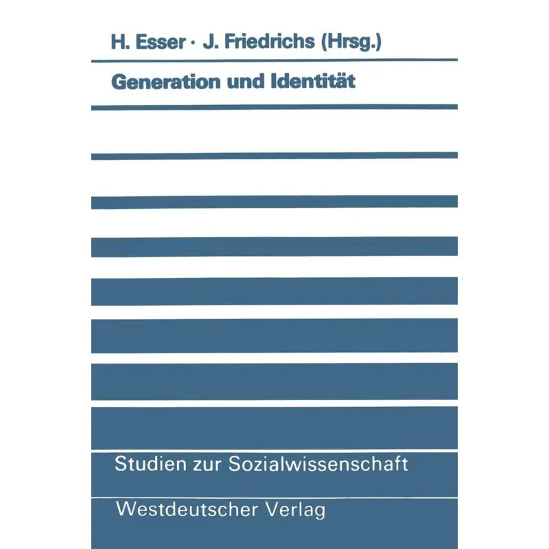 Generation Und Identitat