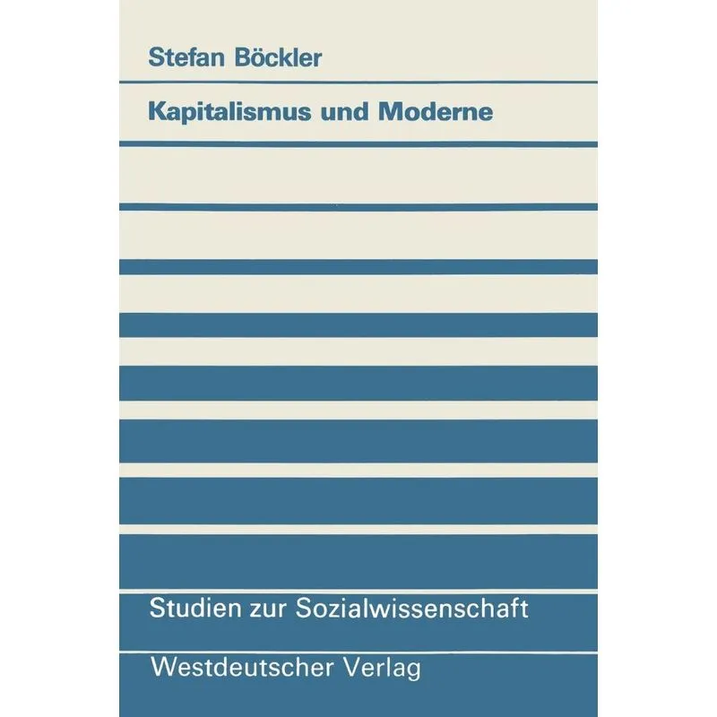 Kapitalismus und Moderne